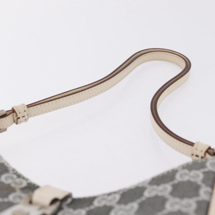 GUCCI GG Canvas Jackie Shoulder Bag Gray Silver 001 3876 Auth 210994V - Jerrillo image 9