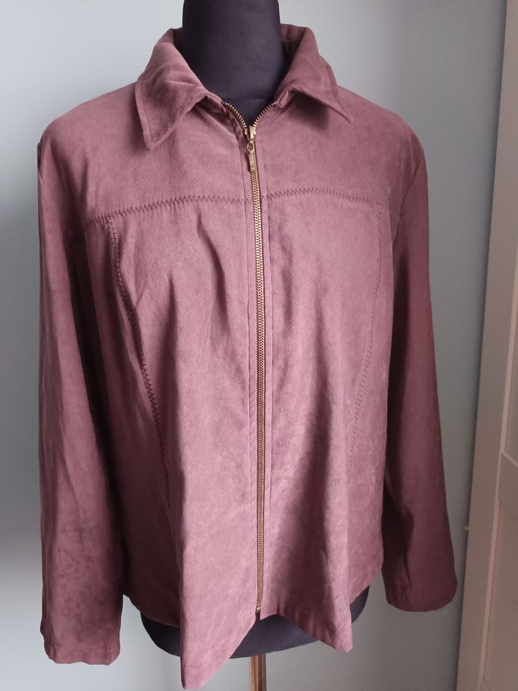 Brown Zip-Up Jacket