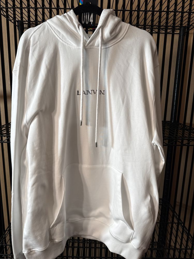 U24 Lanvin White Hoodie Brand New