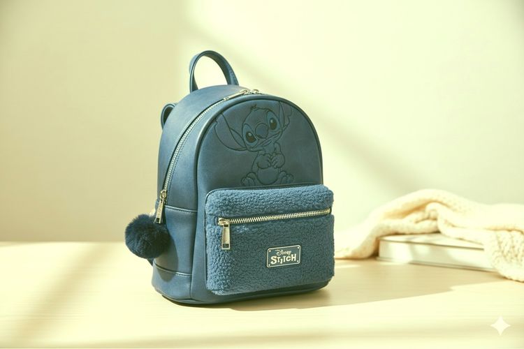 Blue Stitch Backpack