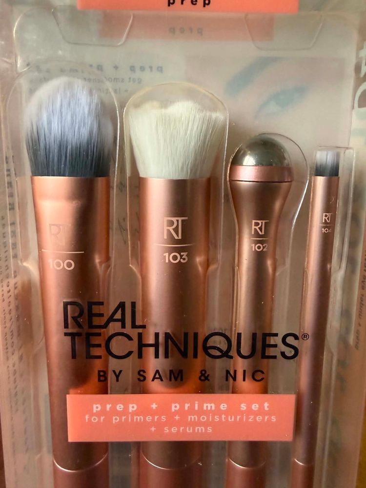 Real Techniques Prep + Prime Brush Set 5
