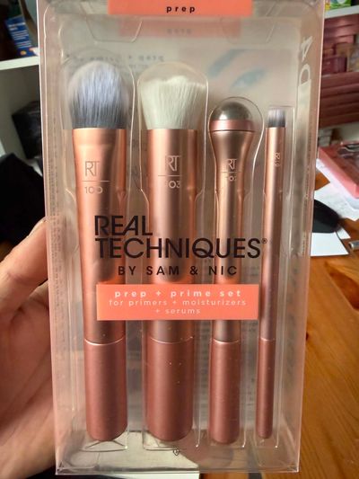 Real Techniques Prep + Prime Brush Set