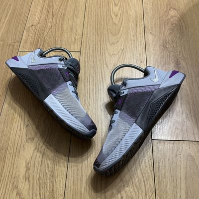 BNWB Nike Metcon 10 Workout Gym Trainers Shoes ‘Wolf Grey’, Grey Purple