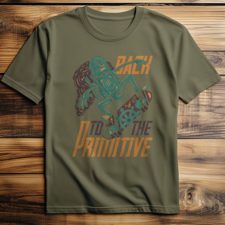 Robot_4 Skateboarder T-Shirt image 6