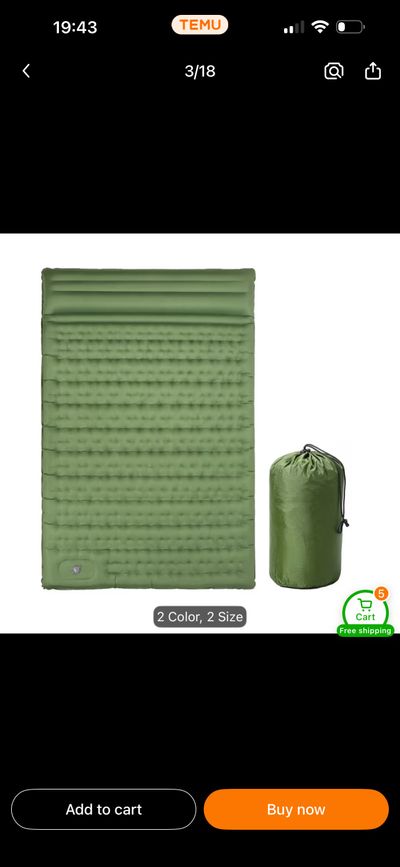 Inflatable Camping Sleeping Mat
