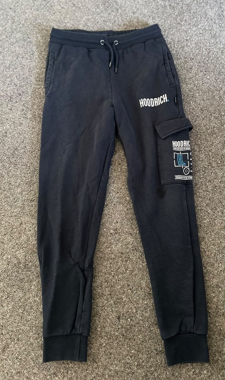 Hoodrich Black Jogger Pants image 1