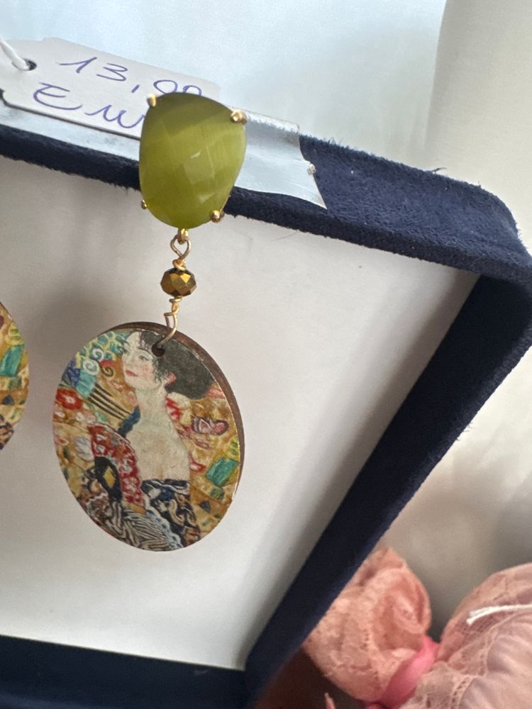 Decorative Drop Earrings image 2
