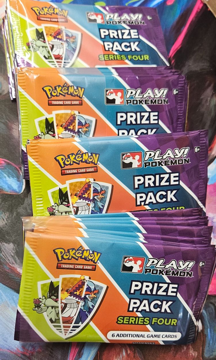 1x Pokémon Trading Card Game Prize Pack Series Four