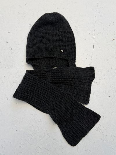 '00s Gucci Scarf Hybrid Wool Beanie