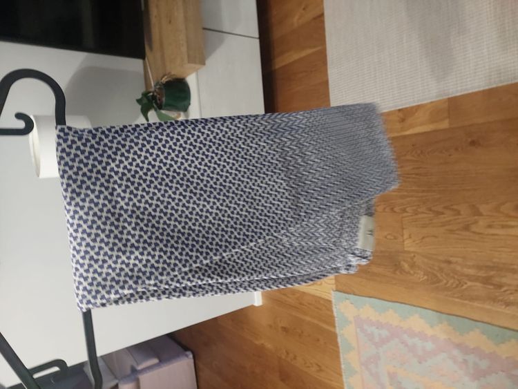 Max Mara Blue And White Patterned Skirt product image