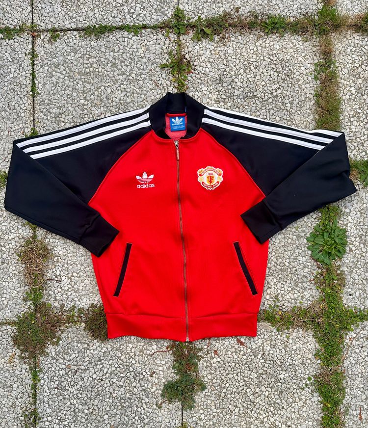 Adidas Originals Adidas Red And Black Zip-Up Jacket product image