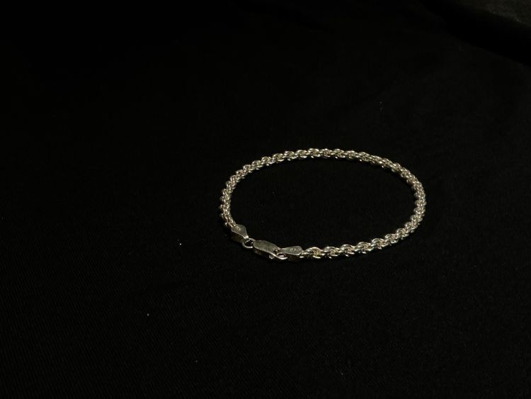 silver belcher bracelet