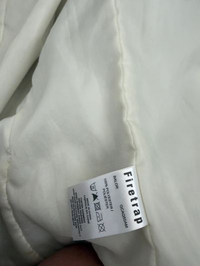 Firetrap Cream Biker Jacket (M) 6