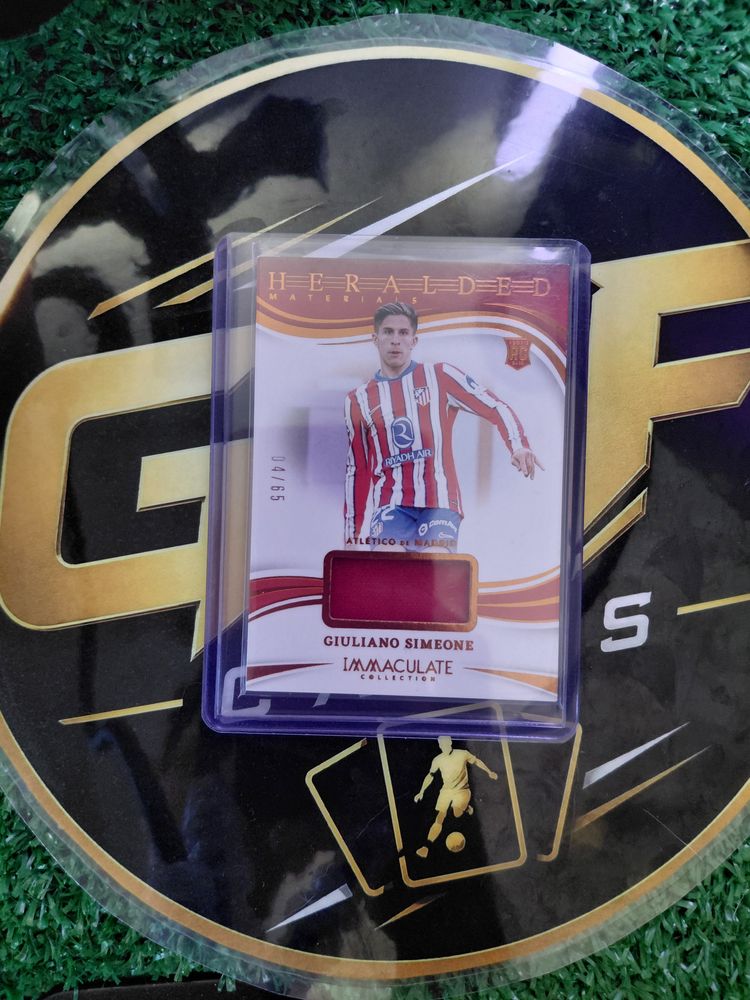 Guiliano Simeone parche inmaculate RC 24 25 /65