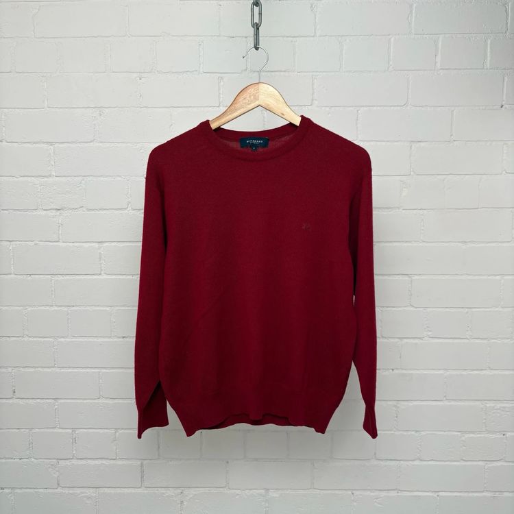 Immagine di Burberry Red Wool Jumper 1