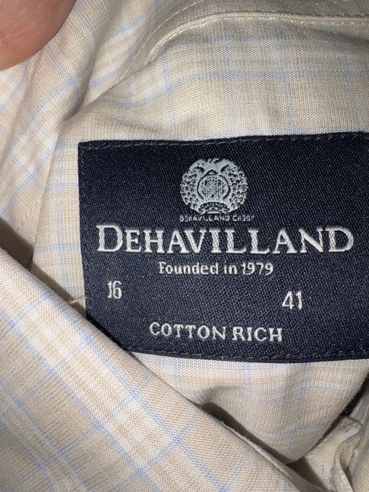 Dehavilland Men'S Long Sleeve Shirt imagen 7