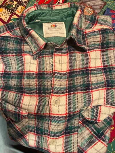 Farmer'S Work Plaid Button-Up Shirt