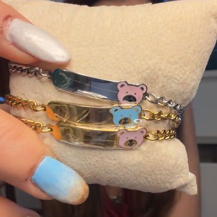 Unknown Braccialetto Con Ciondolo a Forma Di Orsetto - Bracelets product image