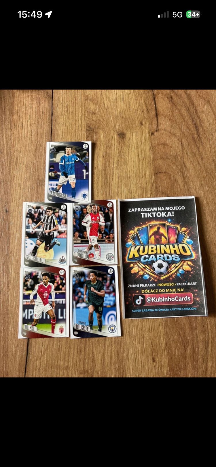 Other Kubinho Cards Football Trading Cards product image