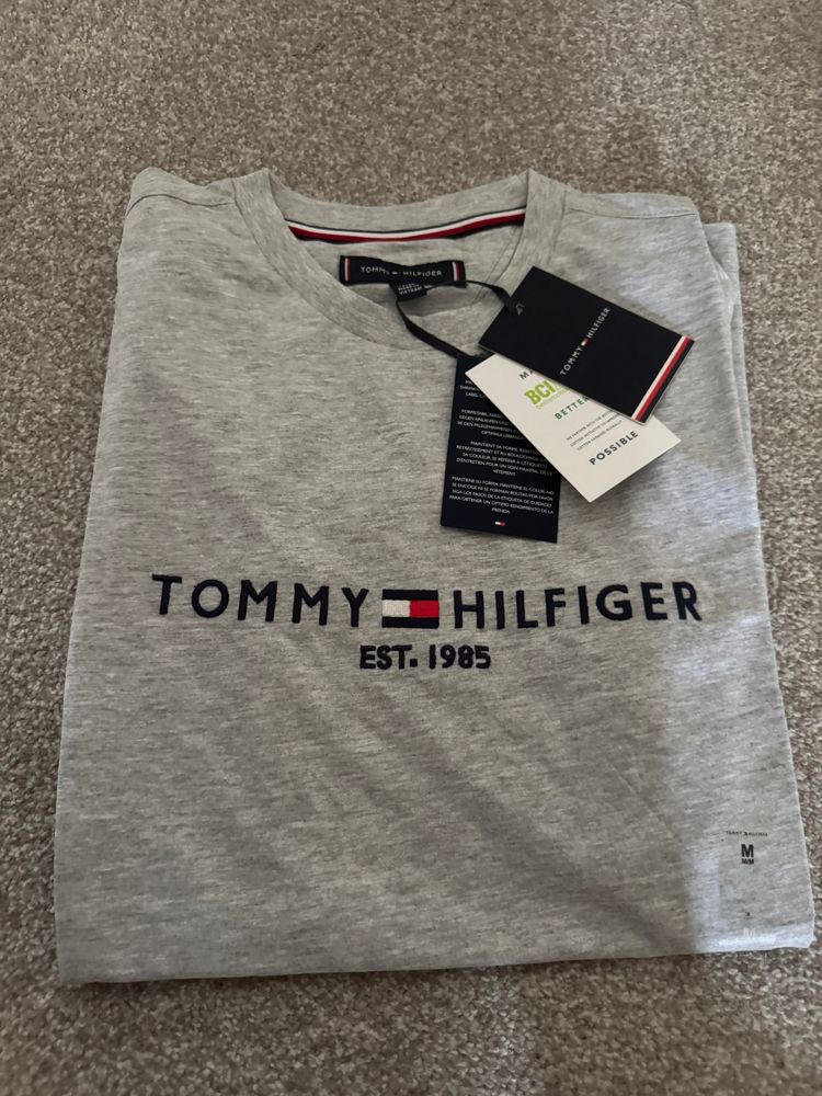 TOMMY HILFIGER T-SHIRT ORGANIC COTTON RRP £45