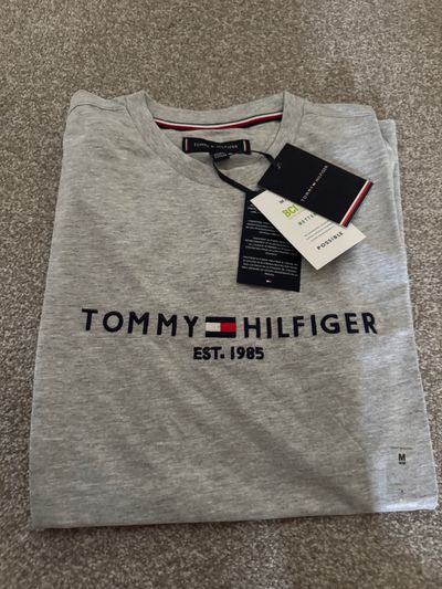 TOMMY HILFIGER T-SHIRT ORGANIC COTTON RRP £45