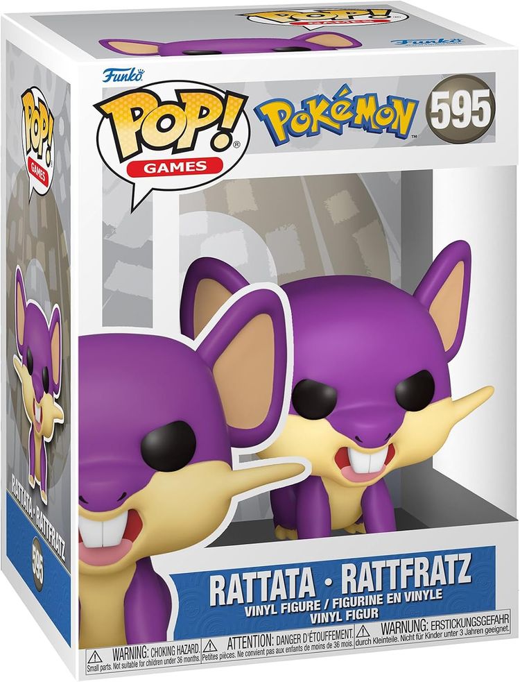 Funko pop - Pokémon Rattata 9 cm 595