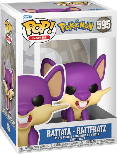 Funko pop - Pokémon Rattata 9 cm 595