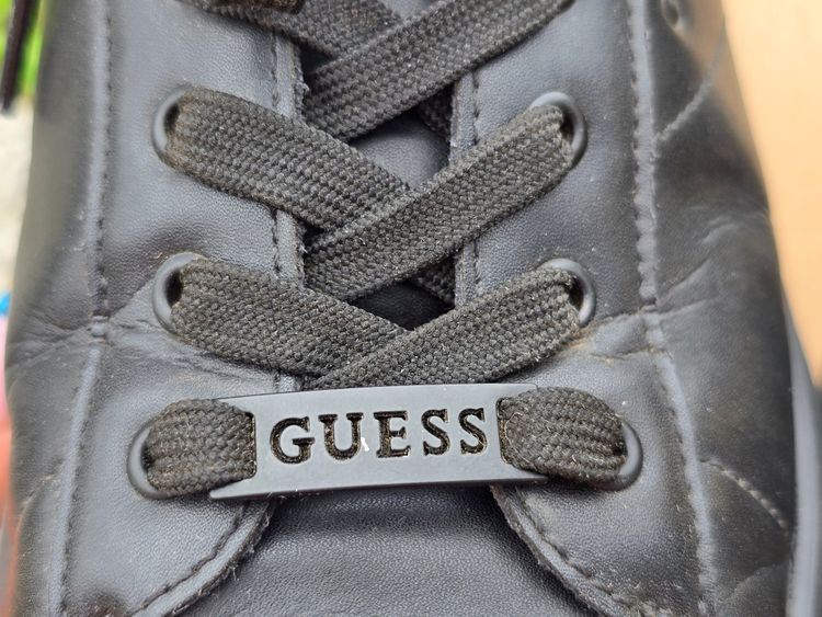 Guess Black And Gold Sneakers image 5