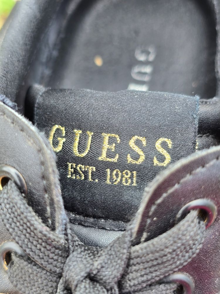Guess Black And Gold Sneakers image 4