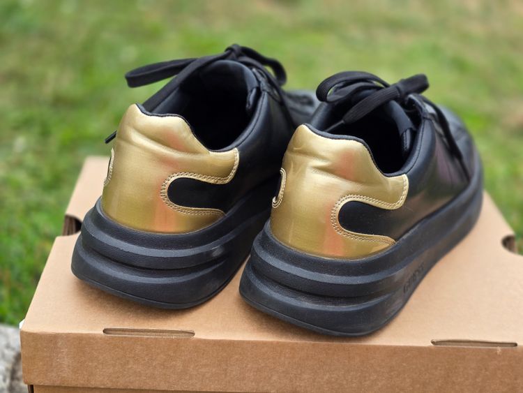 Guess Black And Gold Sneakers image 2