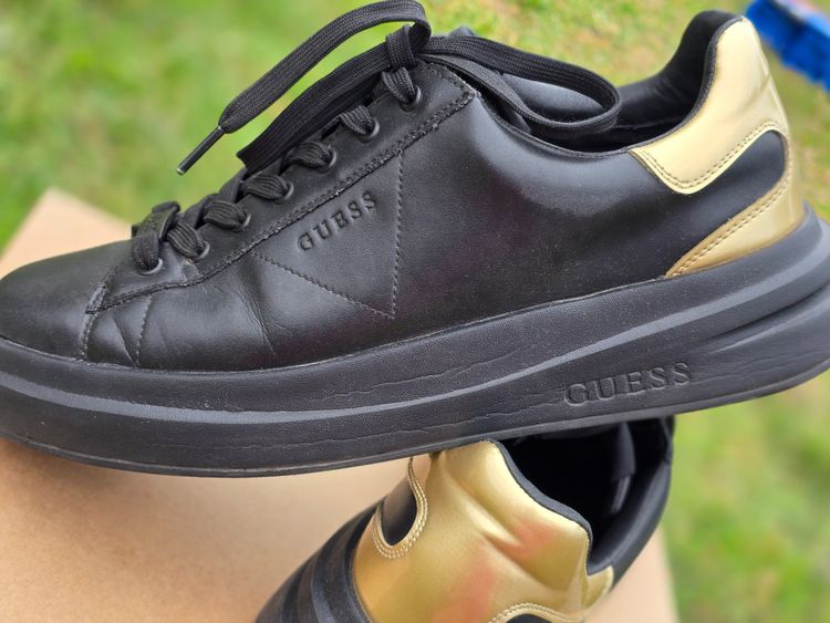Guess Black And Gold Sneakers image 3