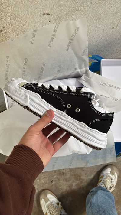 Maison Mihara Yasuhiro Black Sneakers