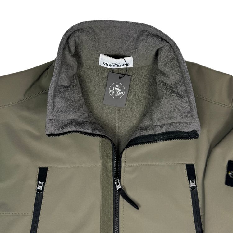 Chaqueta Stone Island Soft Shell-R Caqui - talla L image 4