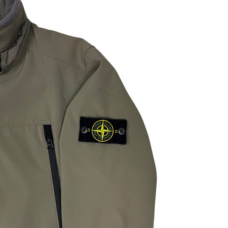 Chaqueta Stone Island Soft Shell-R Caqui - talla L image 7