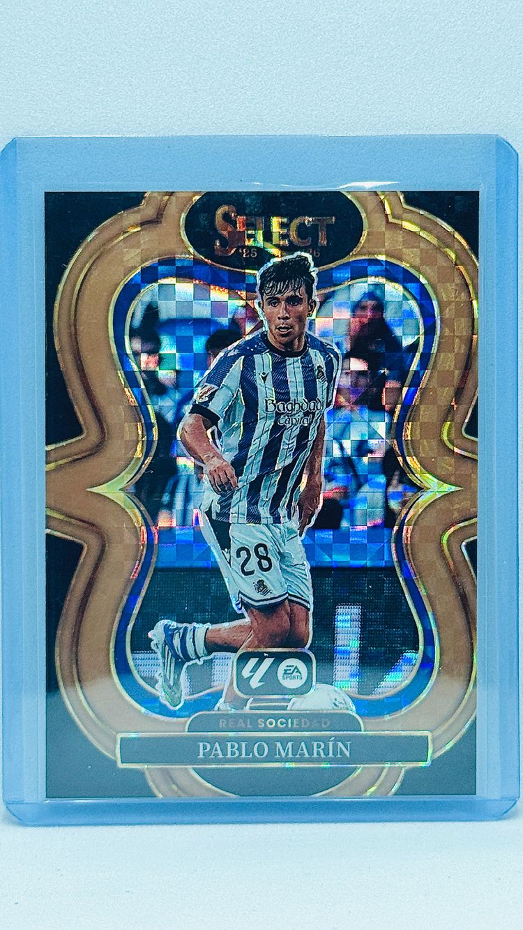 /99 - Pablo Marin - Real Sociedad - Copper Prizm - Panini Select LaLiga 2025-26 image 1