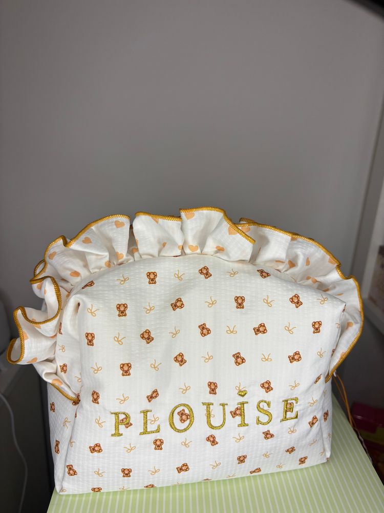 Plouise Teddy Bear Cosmetic Bag 2