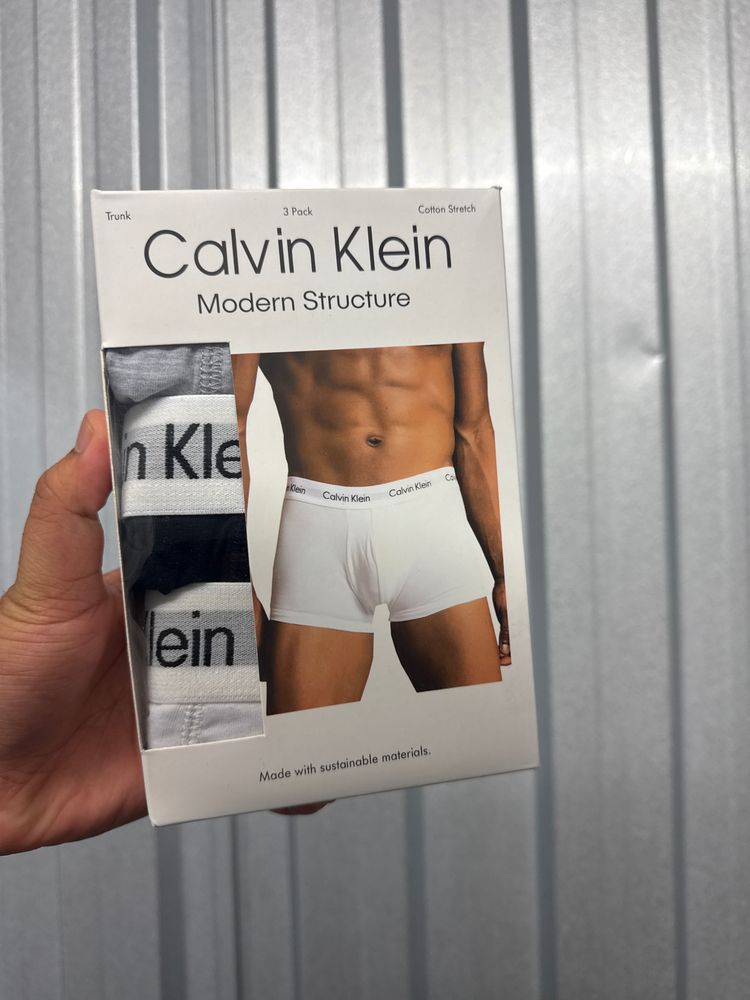 Calvin Klein Jeans Calvin Klein Modern Structure 3 Pack Trunks product image