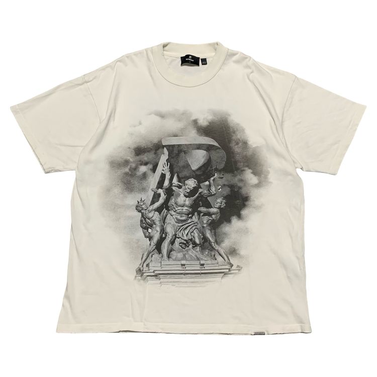 Represent Large Tee Atlas Flat White T-Shirt