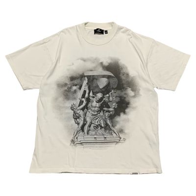 Represent Large Tee Atlas Flat White T-Shirt
