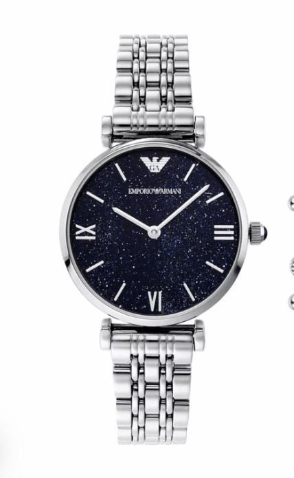 Emporio Armani AR11091 Starry Blue Wristwatch for Women