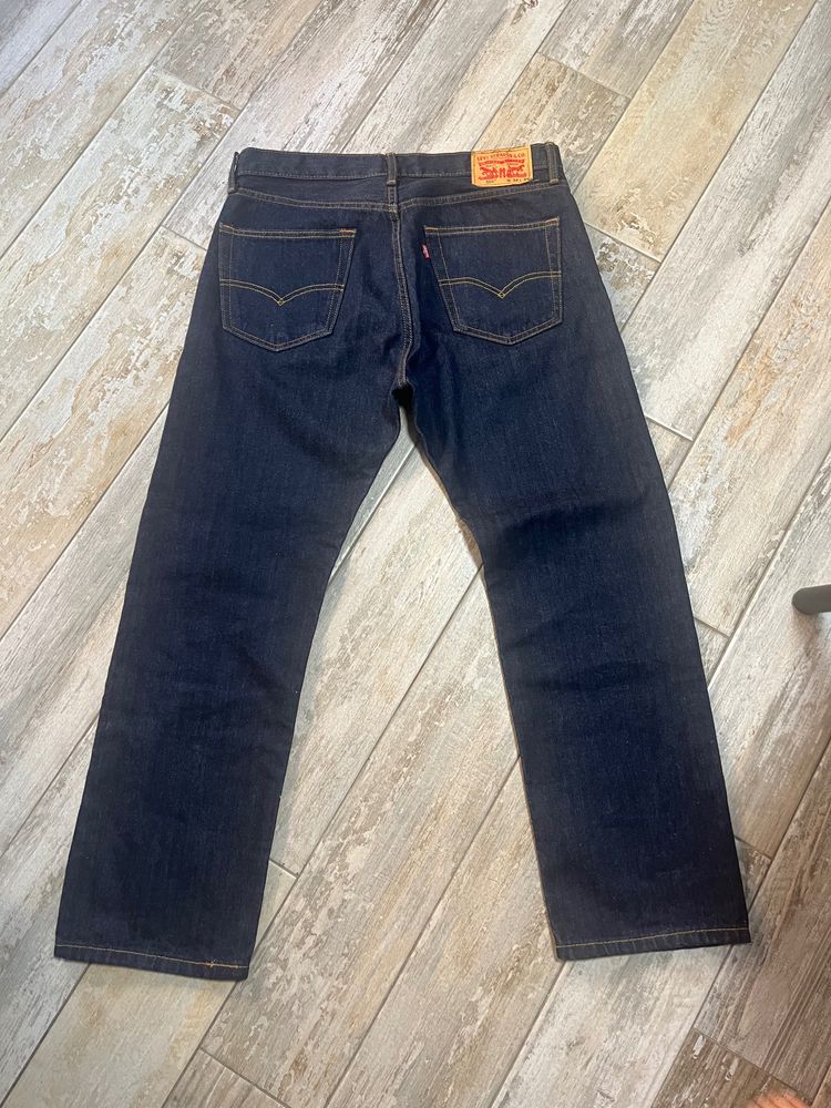 Levi'S Dark Blue Denim Jeans