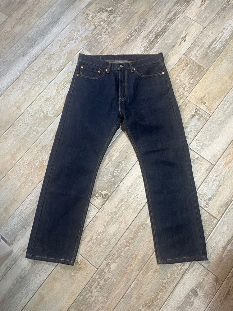 Levi'S Dark Blue Denim Jeans obraz 2