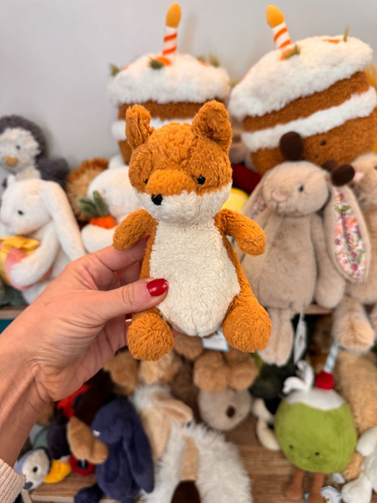 Jelly cat peanut fox Plush Fox Toy