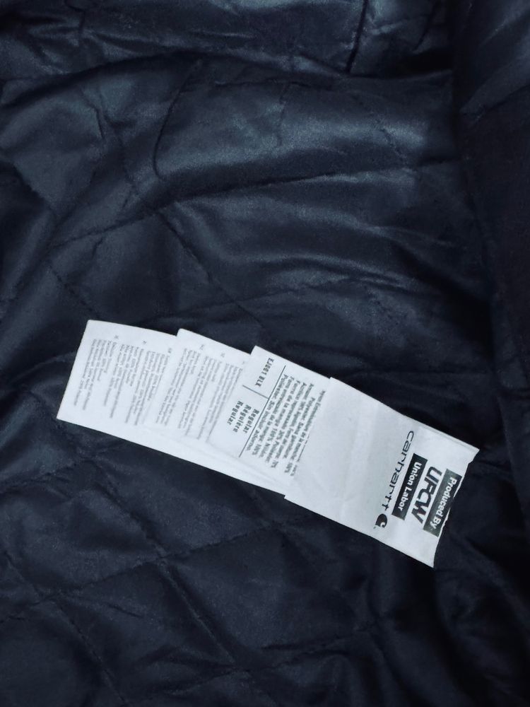 Immagine di Carhartt Black Hooded Zip-Up Jacket 2