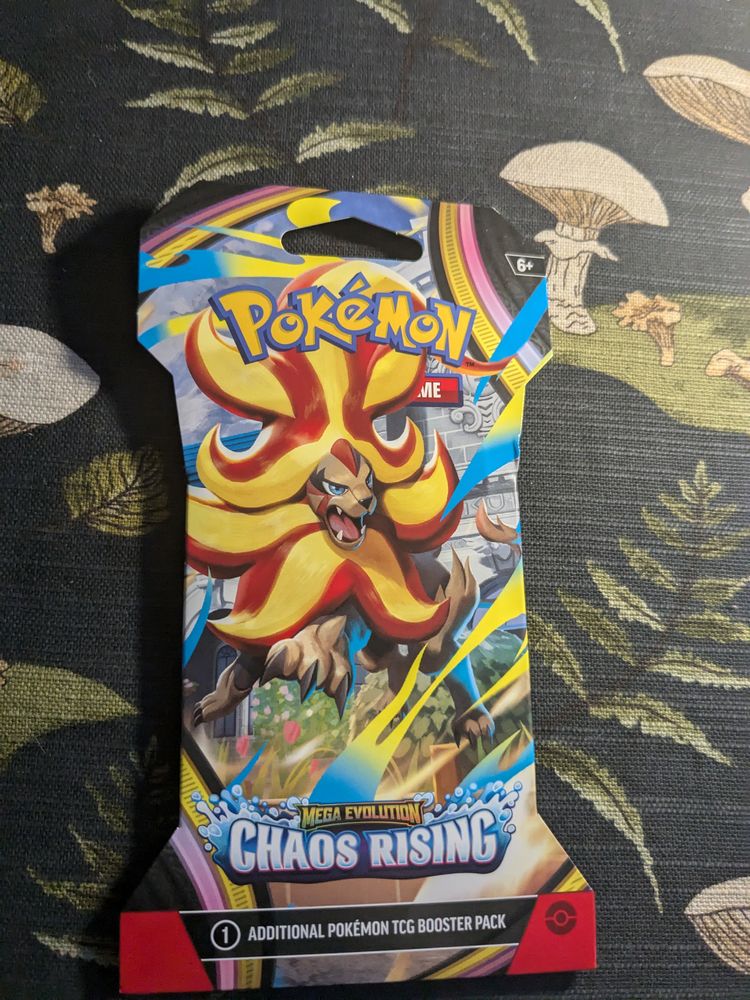Pokémon Tcg Chaos Rising Booster Pack