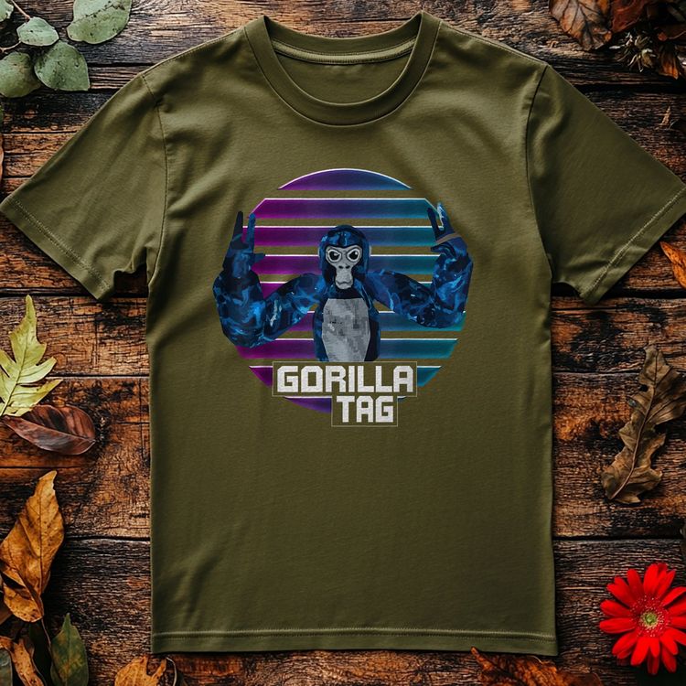 Retro Gorilla Tag T-Shirt - Unleash 3