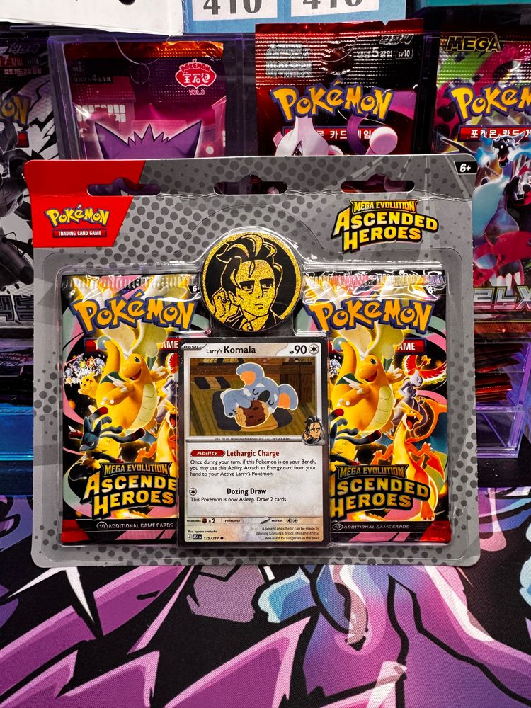 Pokémon Trading Card Game Mega Evolution Ascended Heroes Booster Pack Set