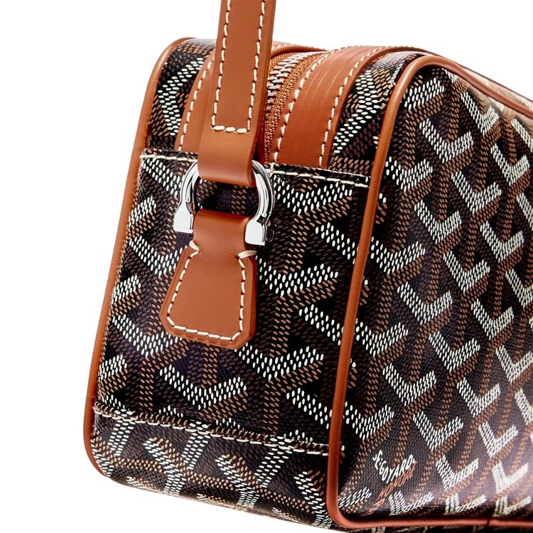 Goyard Cap-Vert PM Black Tan Bag 5