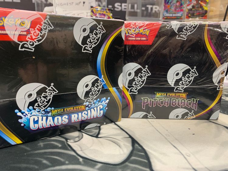 CHAOS RISING / PITCH BLACK 💙🖤
