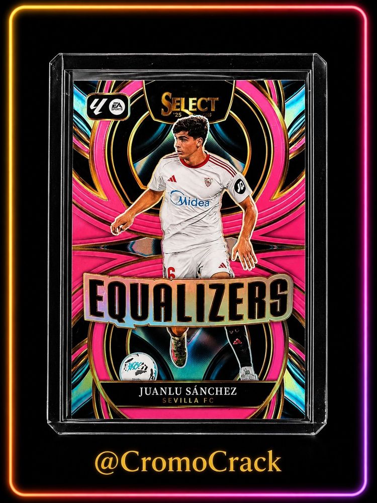 Juanlu Sánchez Equalizers /25 – Pink – Panini Select LaLiga 2025/26 